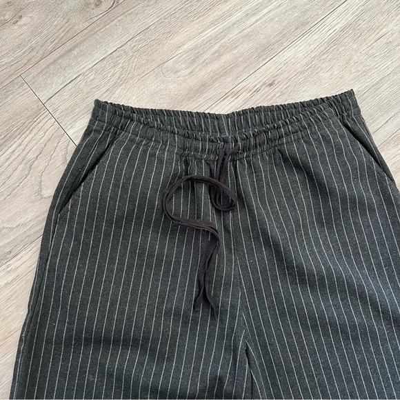 Urban Outfitters Charcoal Pinstripe Trousers - Picture 2 of 6